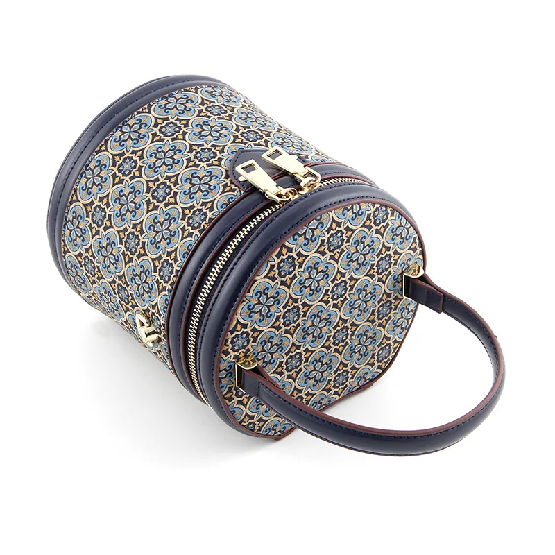 Vintage Texture Portuguese Cork Bag